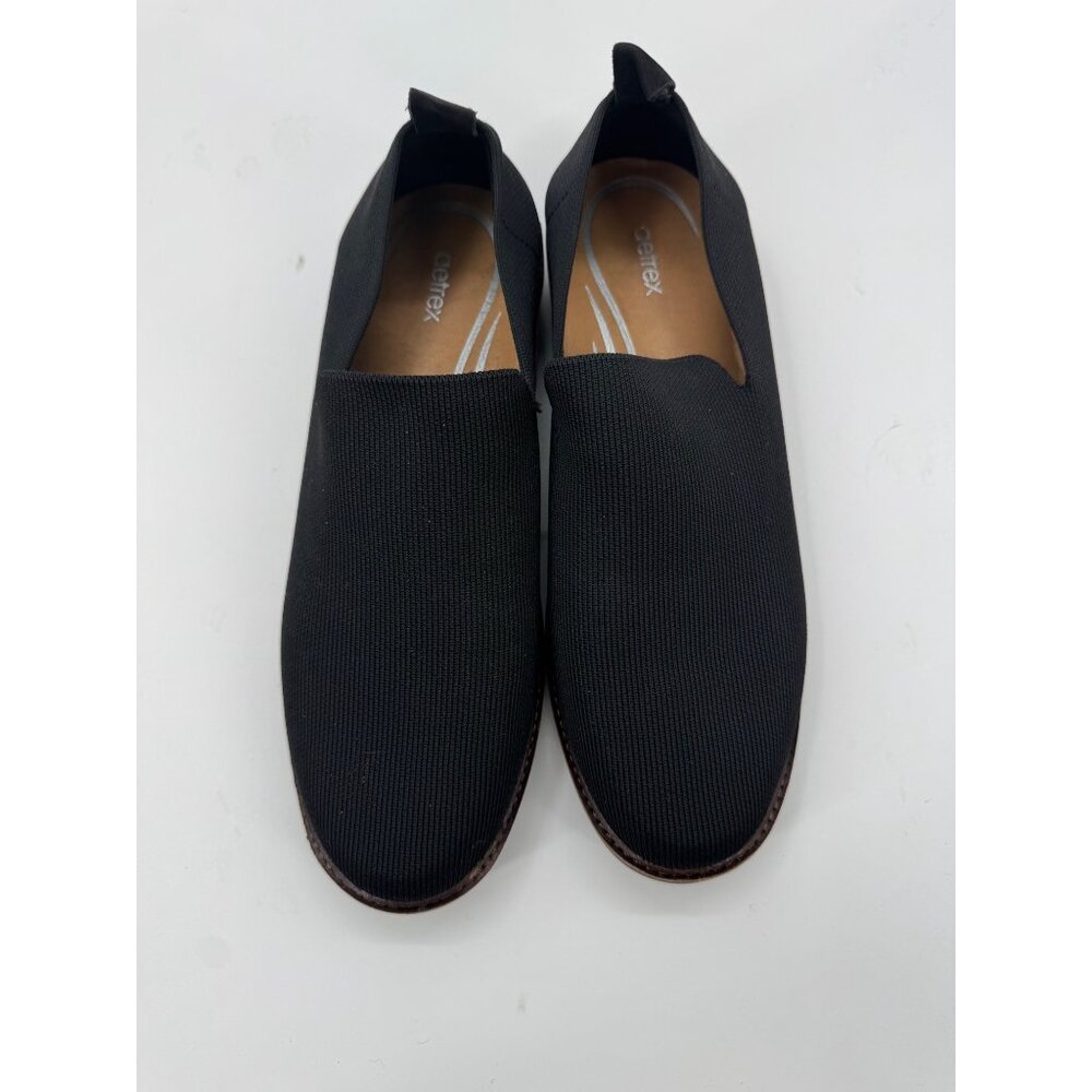 Aetrex Chloe Slip-On Shoes Black US 10 EU 41 Lightweight Comfortable Sole - Picture 2 of 12